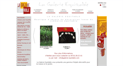 Desktop Screenshot of galerie-equitable.com